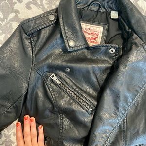 Small Levi’s leather jacket